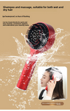 Scalp massager red light mode