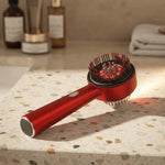 Scalp massager with oil applicator